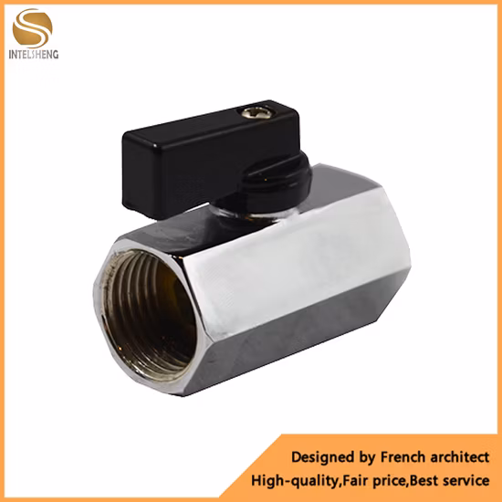 1 Zoll PTFE-Dichtung DN25 Innengewinde mit vollem Durchgang, geschmiedetes Cw617n-Messing-Wasserkugelventil